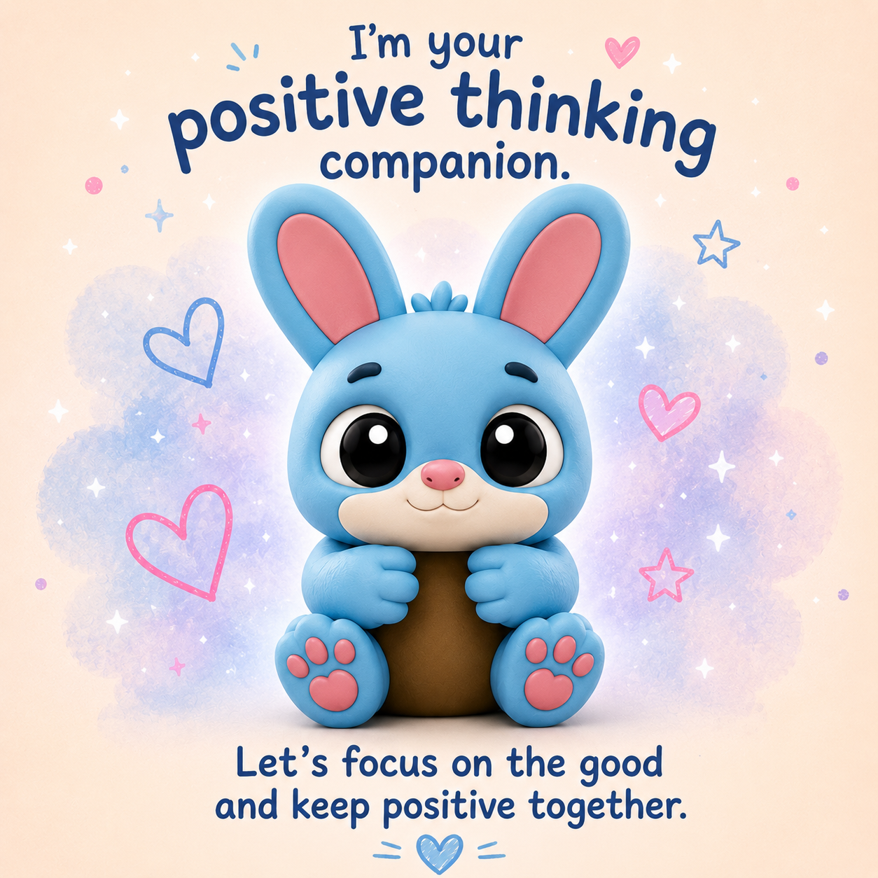 Nibsy™ | Bunny Positive thinking companion