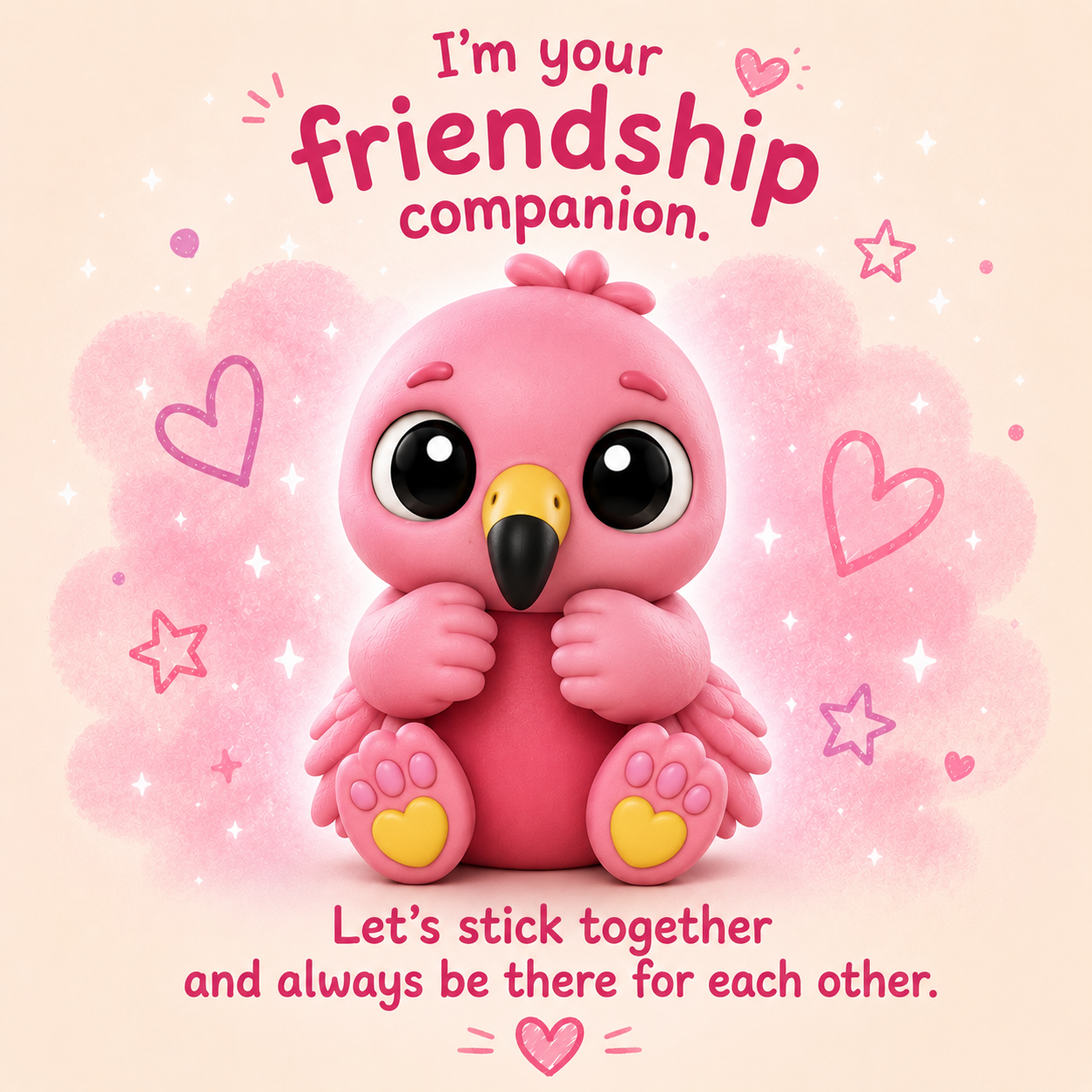 Nibsy™ | Flamingo Friendship Companion