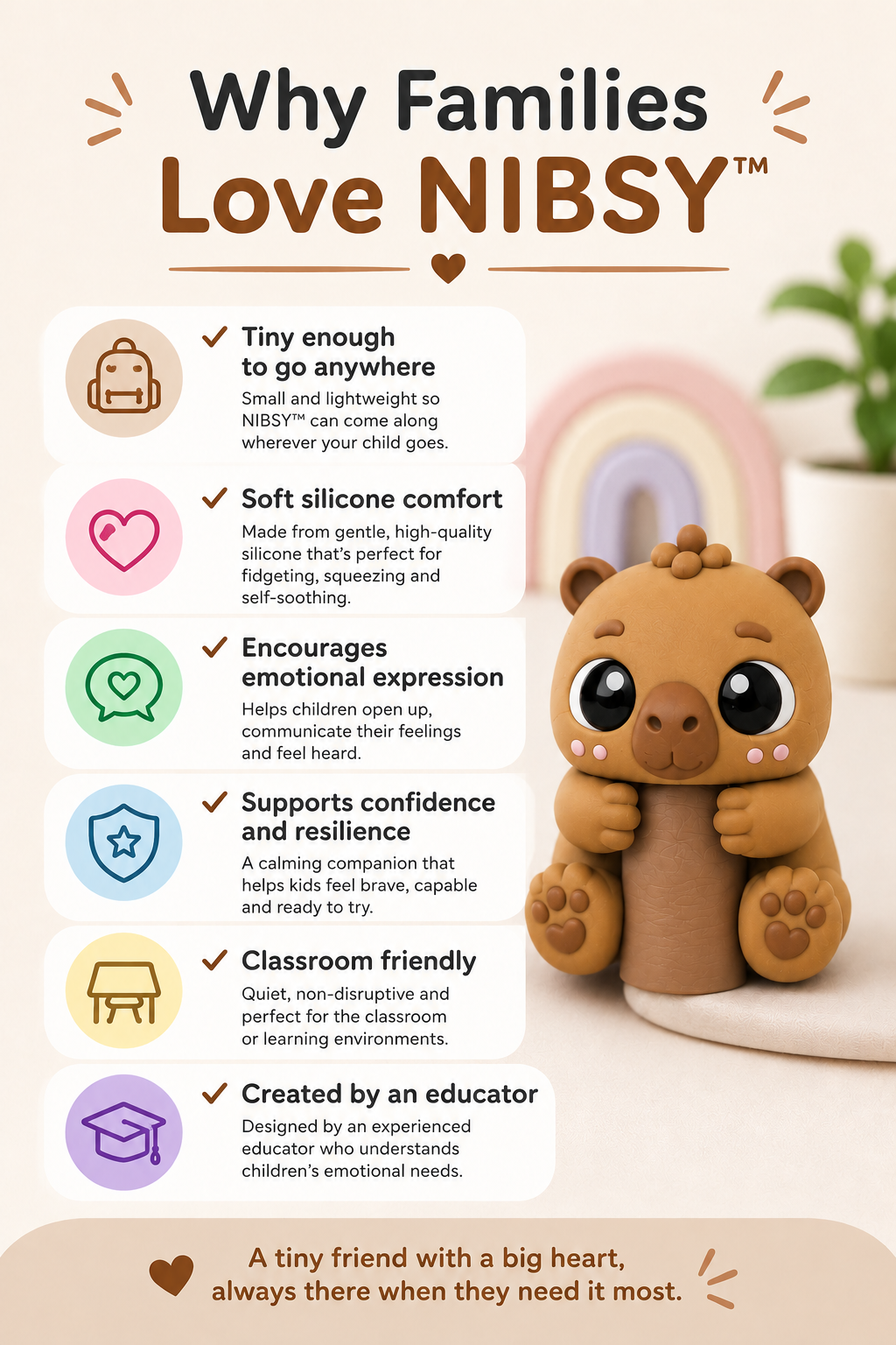 Nibsy™ | Capybara Confidence companion